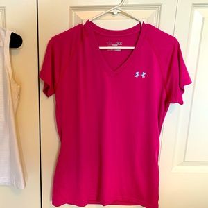 Under Armour Pink Athletic T-Shirt